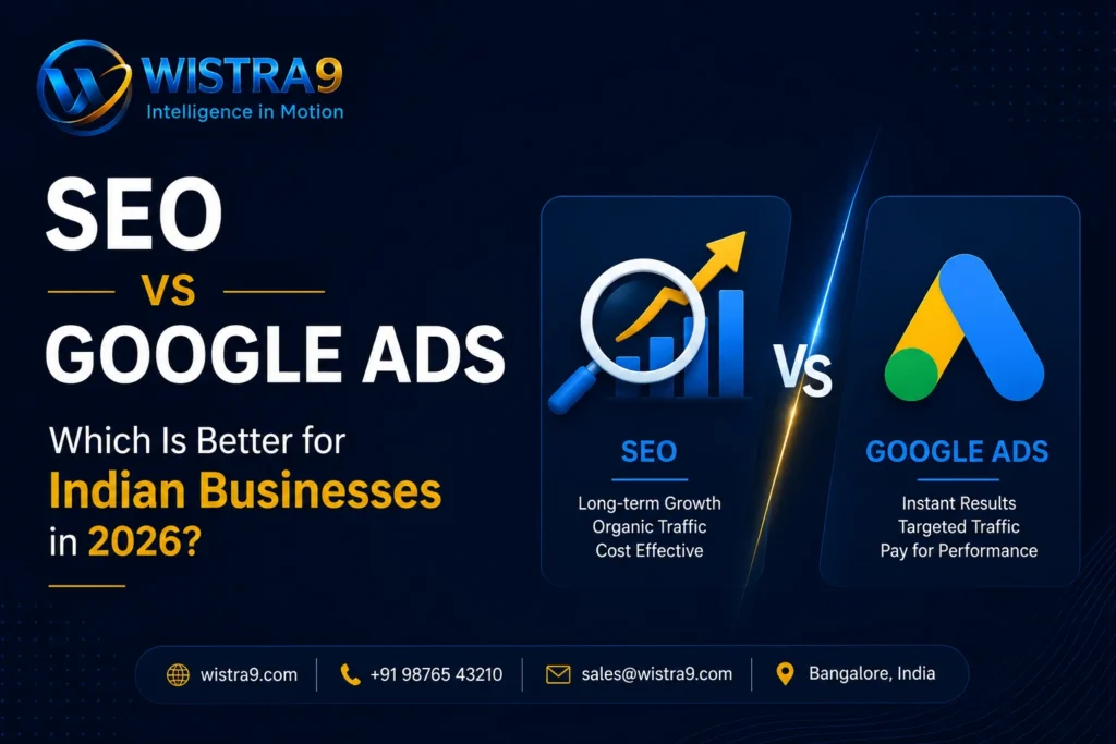 SEO vs Google Ads — Which Is Better for Indian Businesses in 2026
